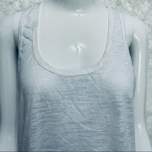 NWOT Over the Limit Burnout Racerback Tank Top Marled - Picture 8 of 15